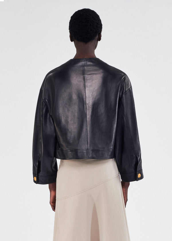 Adam Lippes Nessy Jacket Black