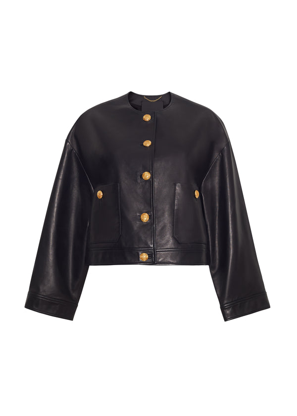 Adam Lippes Nessy Jacket Black