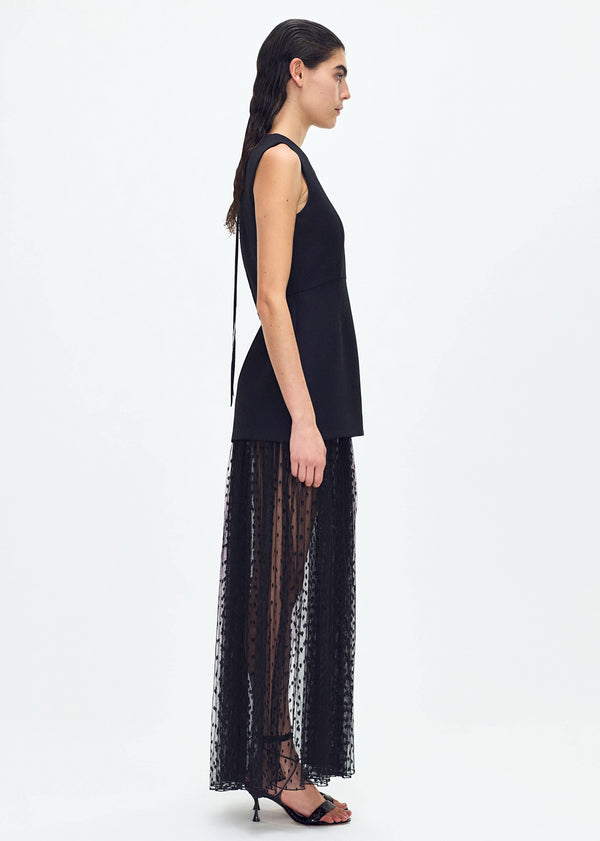 Adam Lippes Odette Dress Black