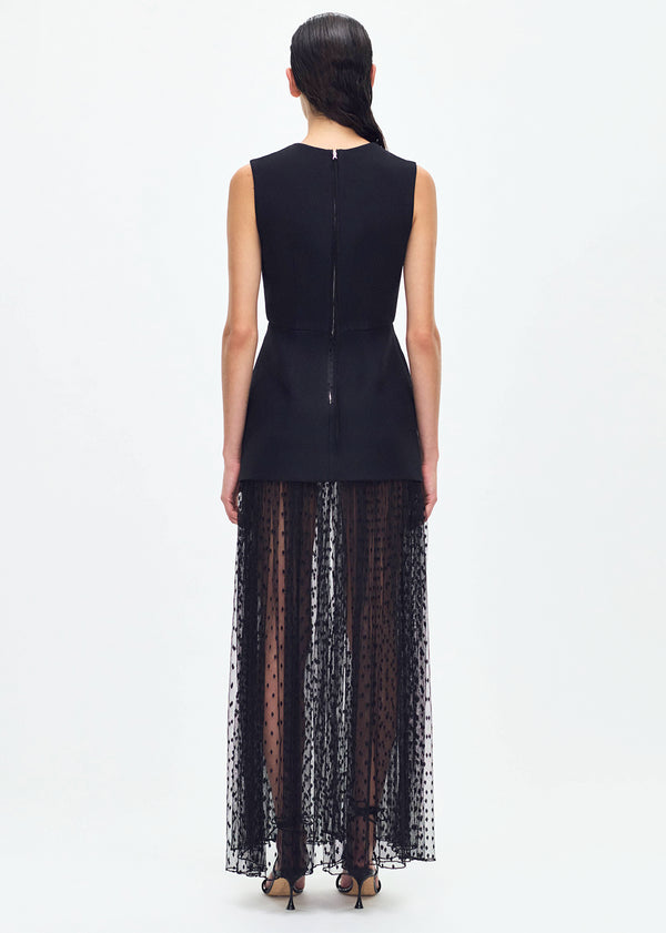 Adam Lippes Odette Dress Black
