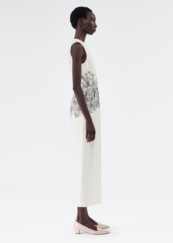 Adam Lippes Ophelia Dress Rose/Ivory