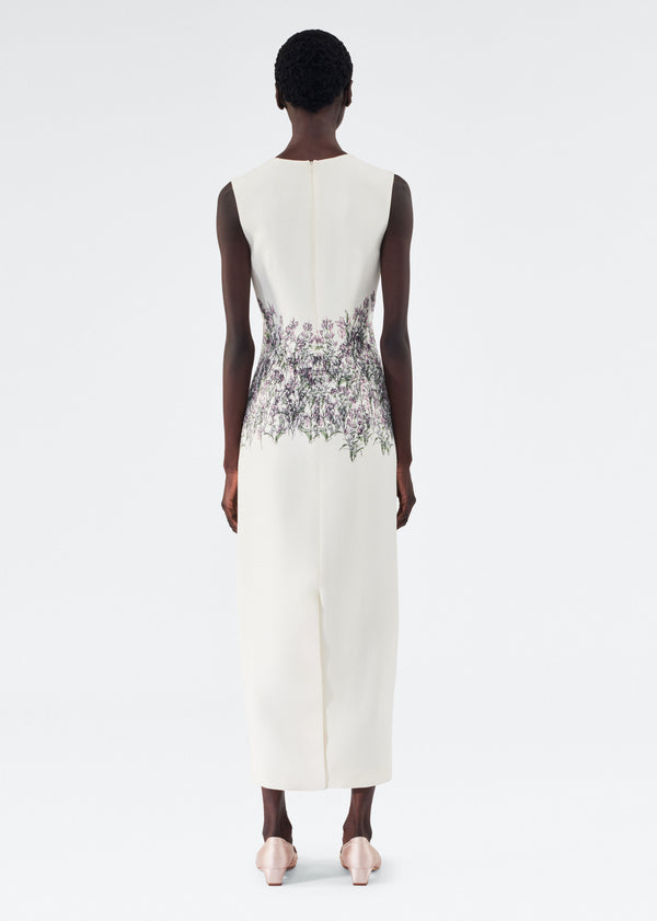 Adam Lippes Ophelia Dress Rose/Ivory