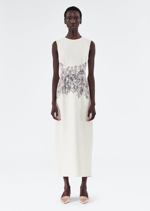 adam lippes ophelia dress Rose/Ivory