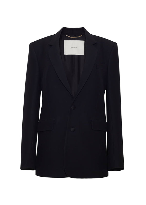 Adam Lippes Parker Blazer Black