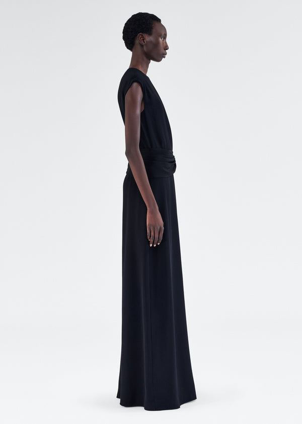 Adam Lippes Pasha Dress Black