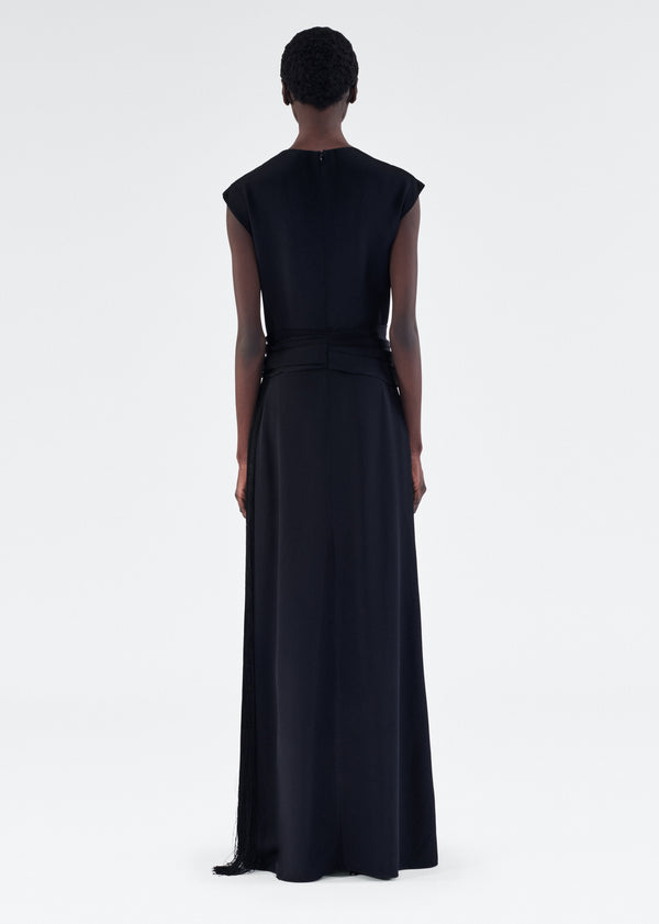 Adam Lippes Pasha Dress Black