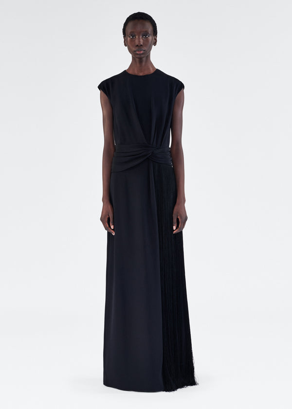 adam lippes pasha dress Black