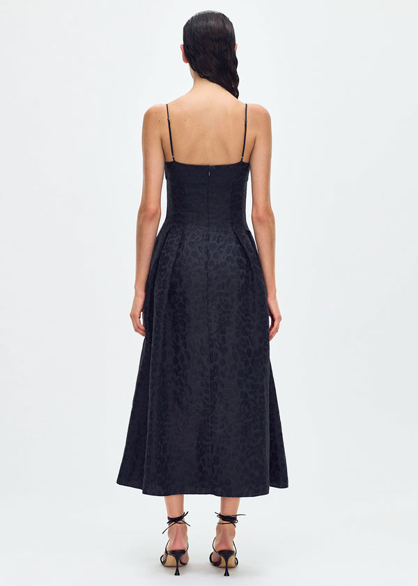 Adam Lippes Rickie Dress Midnight Multi