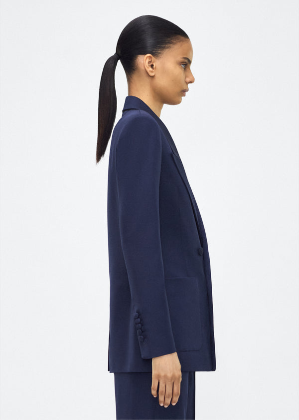 Adam Lippes Riva Jacket Navy