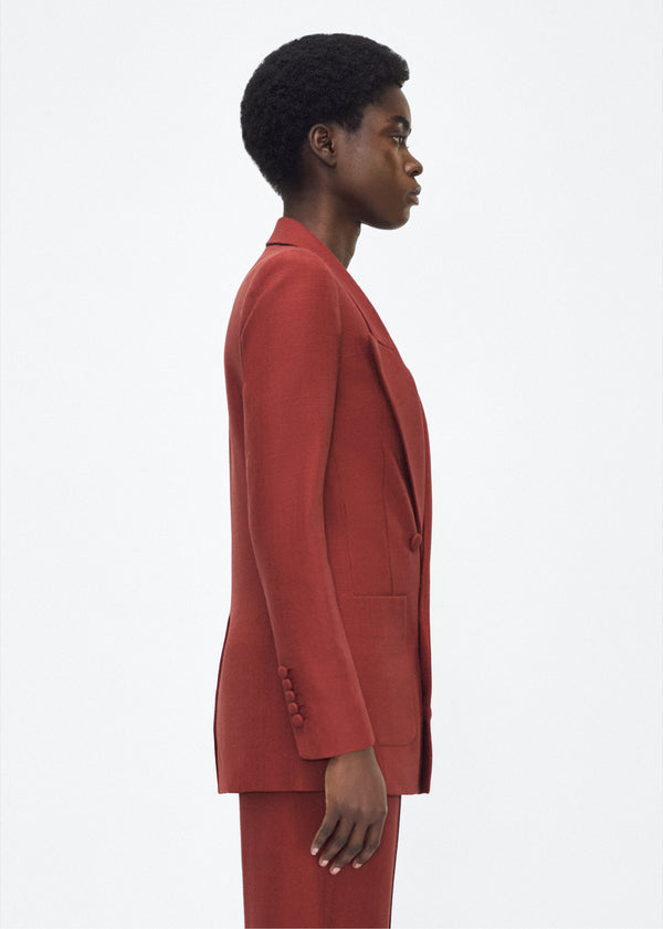 Adam Lippes Riva Jacket Sienna