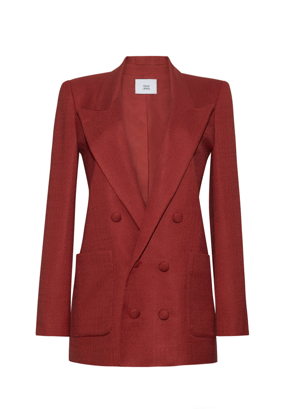 Adam Lippes Riva Jacket Sienna