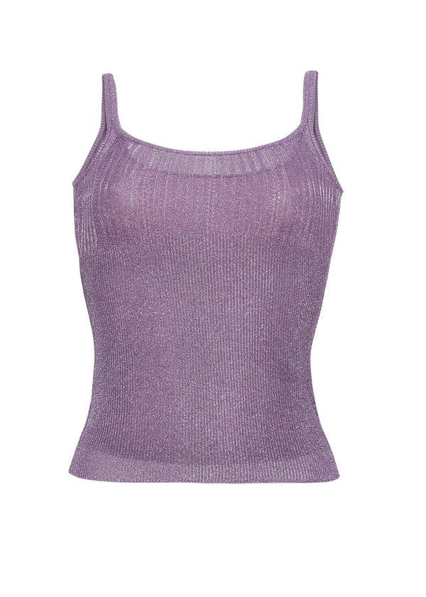 Adam Lippes Rue Top Ultraviolet