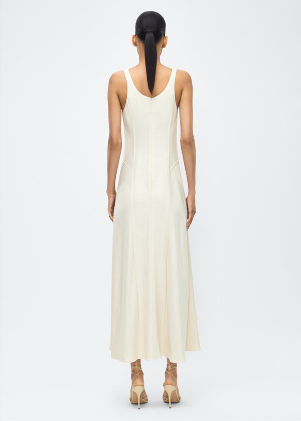 Adam Lippes Shay Dress Ivory