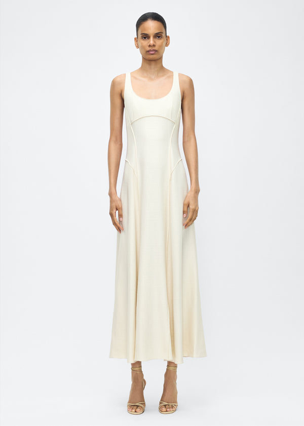 adam lippes shay dress Ivory