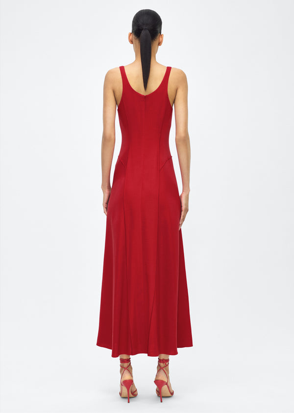Adam Lippes Shay Dress Poppy