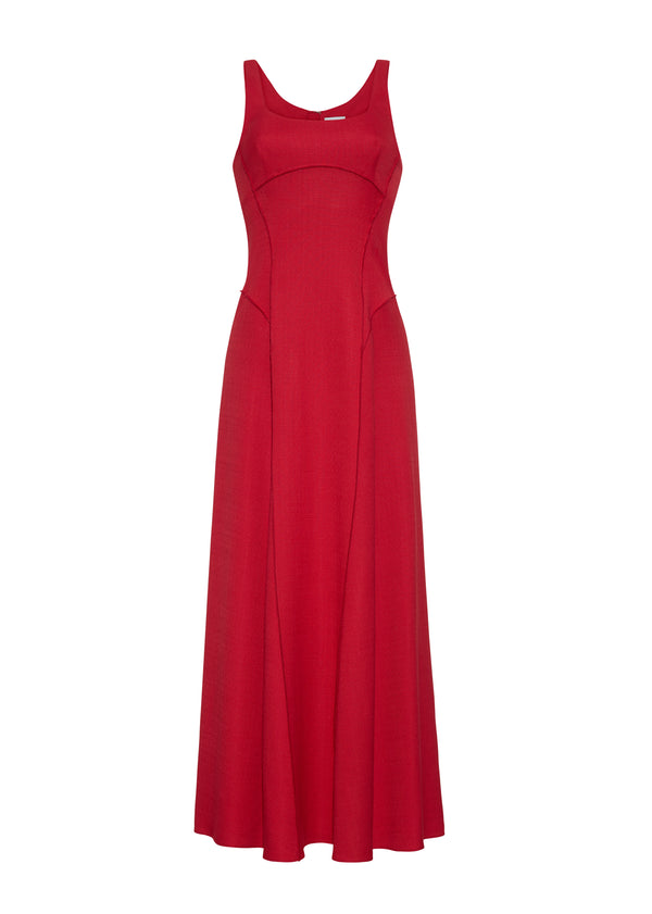 Adam Lippes Shay Dress Poppy