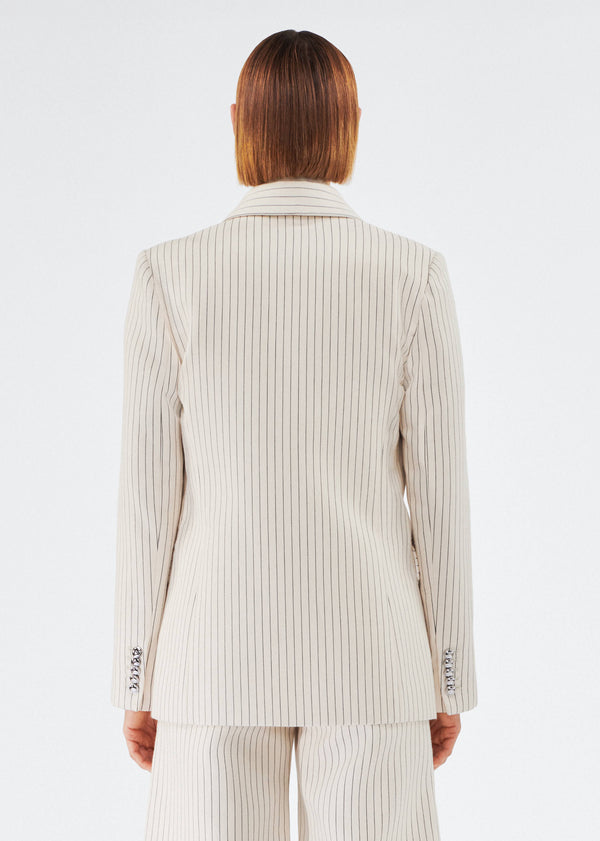 Adam Lippes Suffolk Jacket Canvas/Indigo