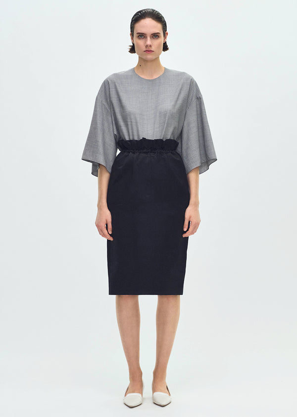 adam lippes sullivan skirt Black