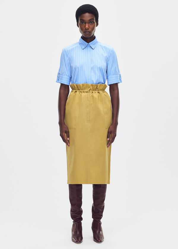 adam lippes sullivan skirt Khaki