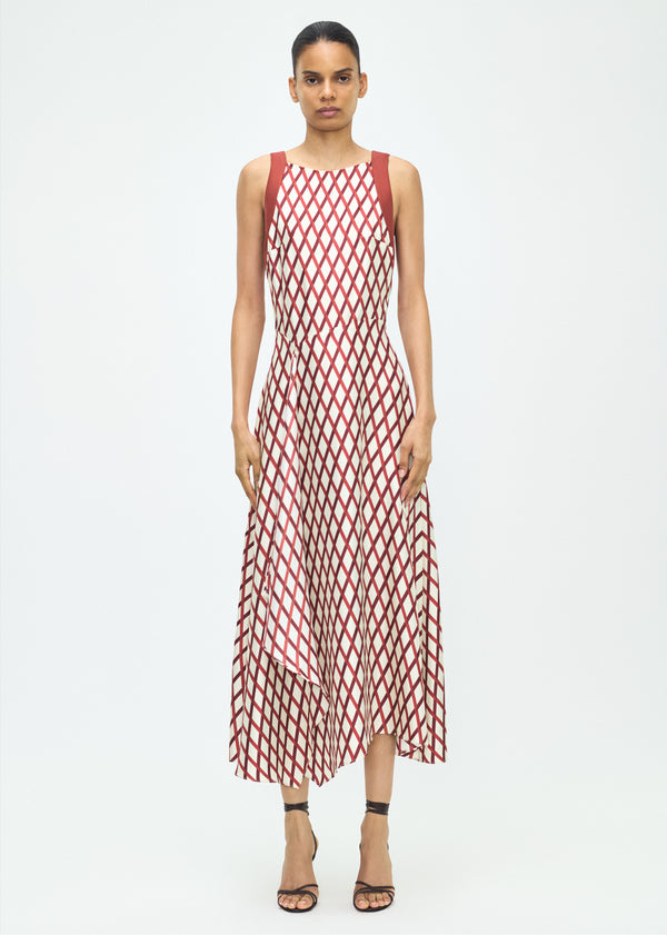 adam lippes sunita dress Sienna/Ivory