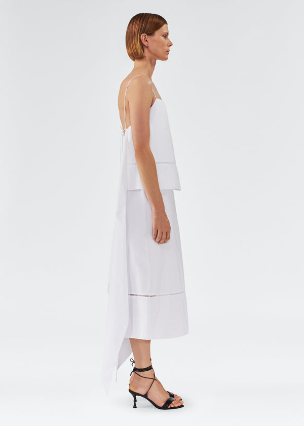 Adam Lippes Tenney Dress White