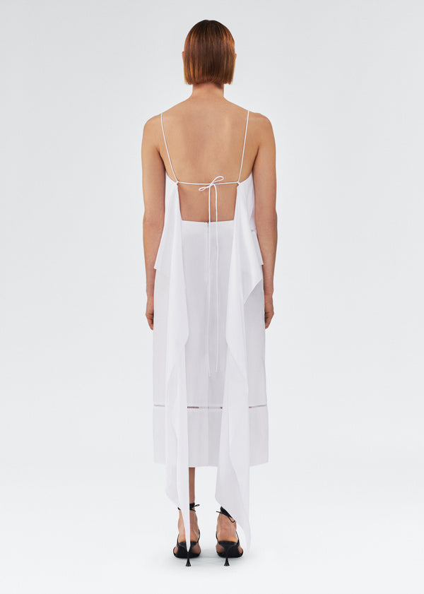 Adam Lippes Tenney Dress White