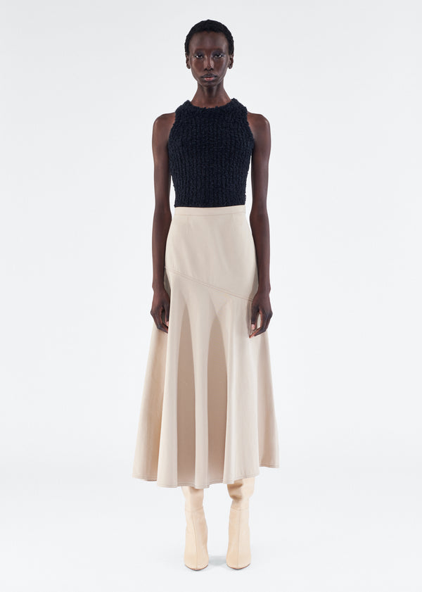 adam lippes tess skirt Khaki