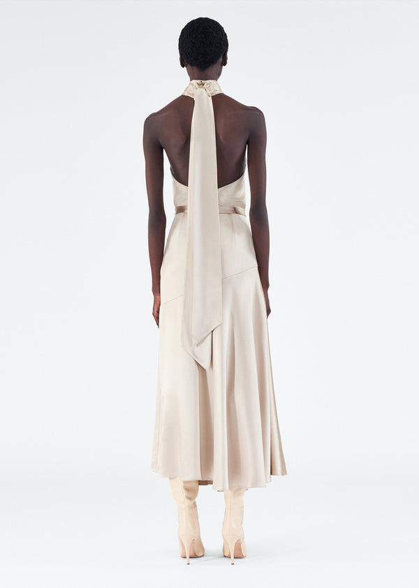 Adam Lippes Tess Skirt Platinum