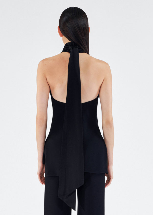 Adam Lippes Thalia Top Black