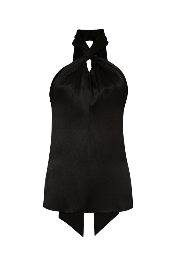 Adam Lippes Thalia Top Black