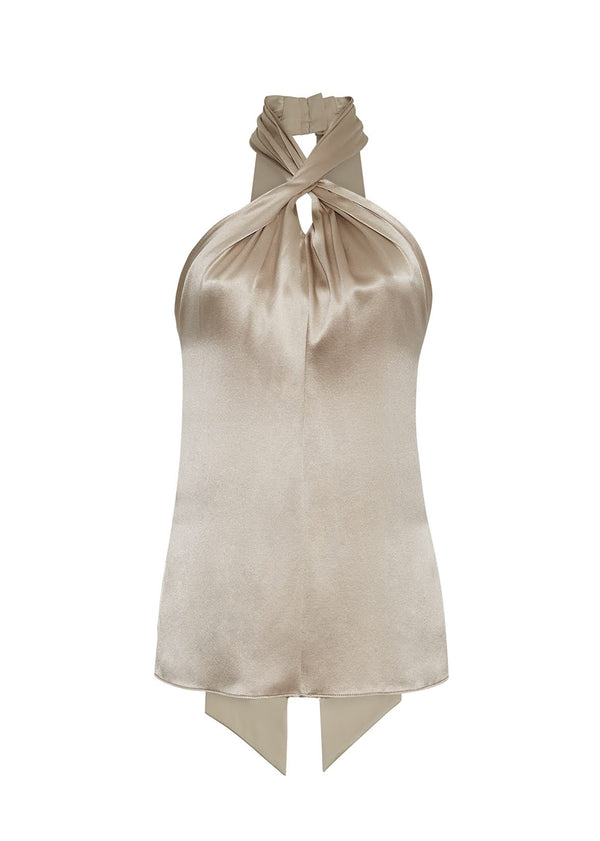 Adam Lippes Thalia Top Platinum