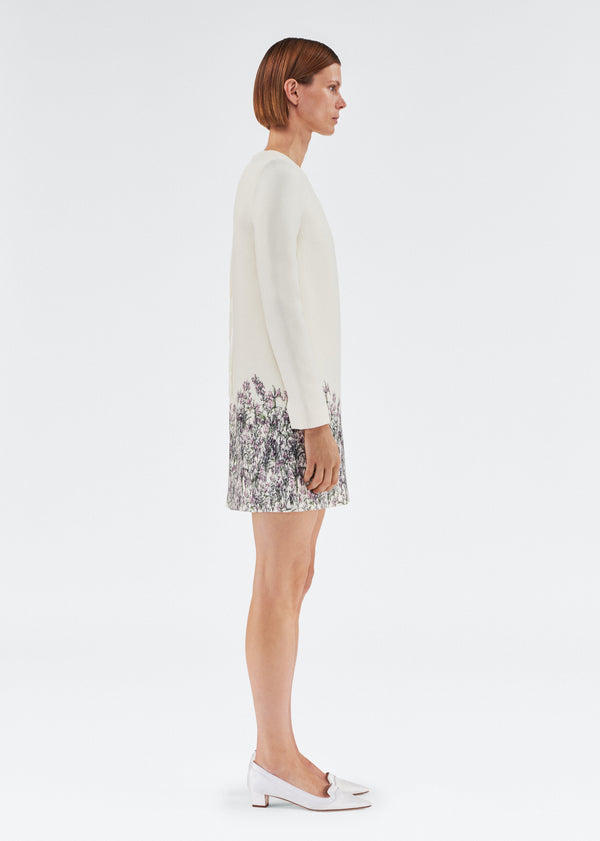Adam Lippes Tilley Dress Rose/Ivory