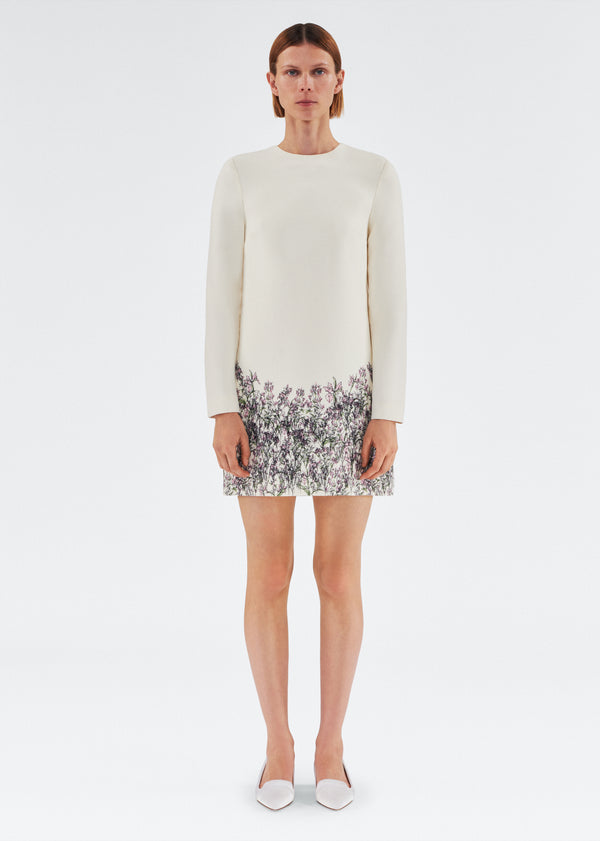 adam lippes tilley dress Rose/Ivory