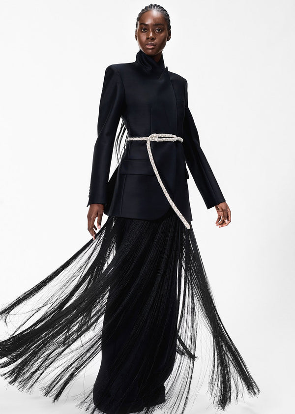Adam Lippes Tux Jacket Black