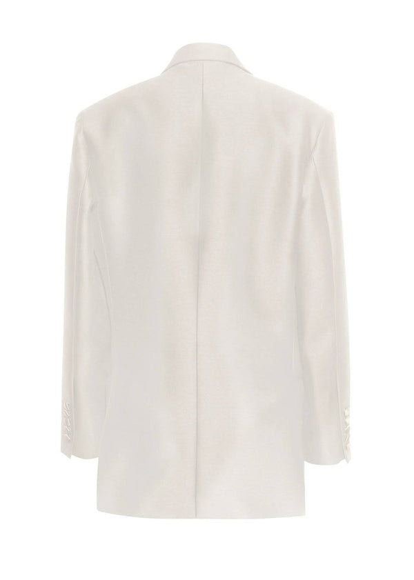 Adam Lippes Tux Jacket Ivory