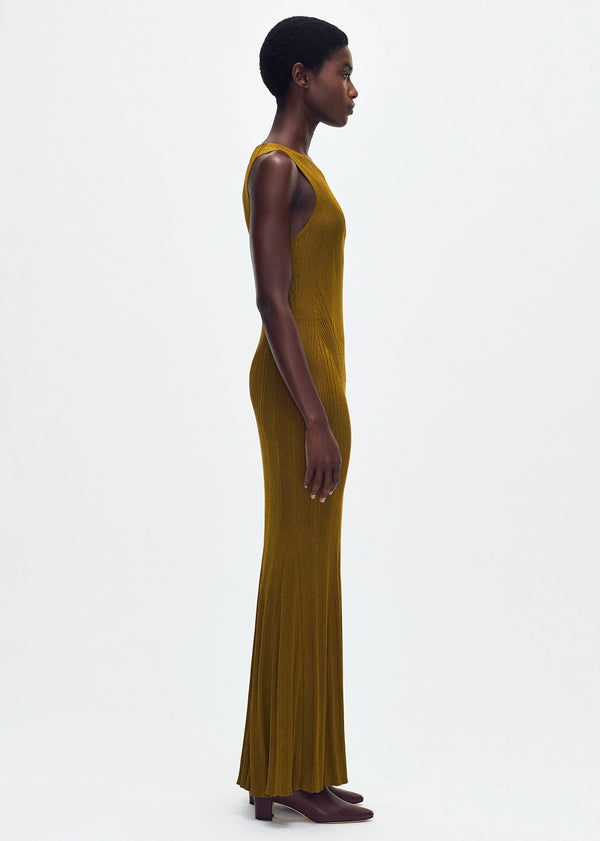 Adam Lippes Vivian Dress Bronze