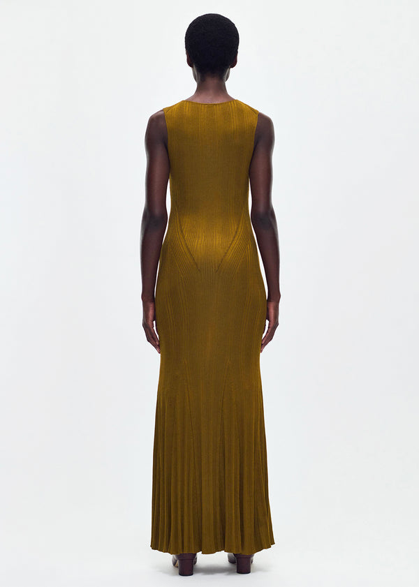 Adam Lippes Vivian Dress Bronze
