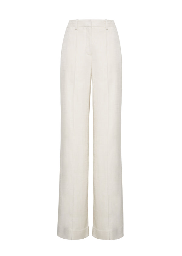 Adam Lippes Wyatt Pant Ivory