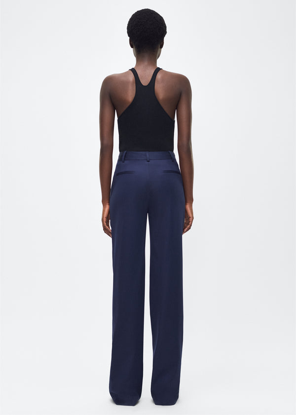 Adam Lippes Wyatt Pant Navy