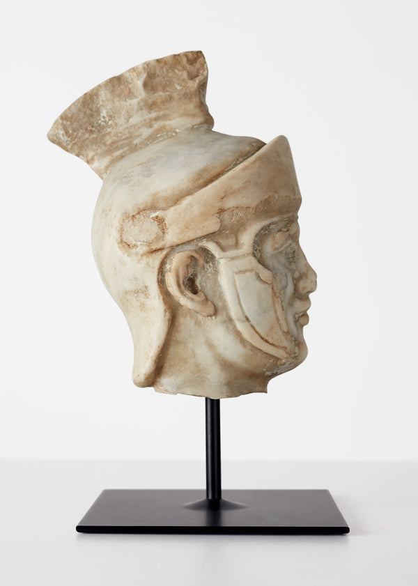 Adam Lippes Grand Tour Model Of A Small Head Of A Roman Soldier