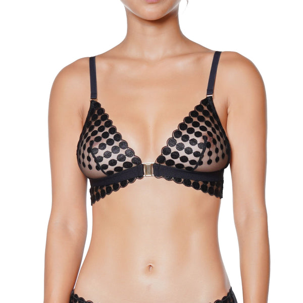 addiction lingerie HUIT DECO DOTS BRALETTE