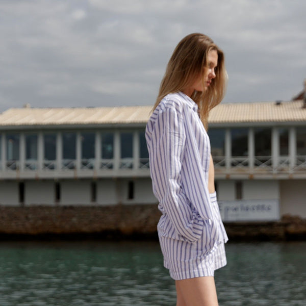 addiction lingerie Pluto Laudy Striped Top