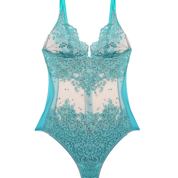 addiction lingerie ID Sarrieri Royal Jewel Lace Bodysuit