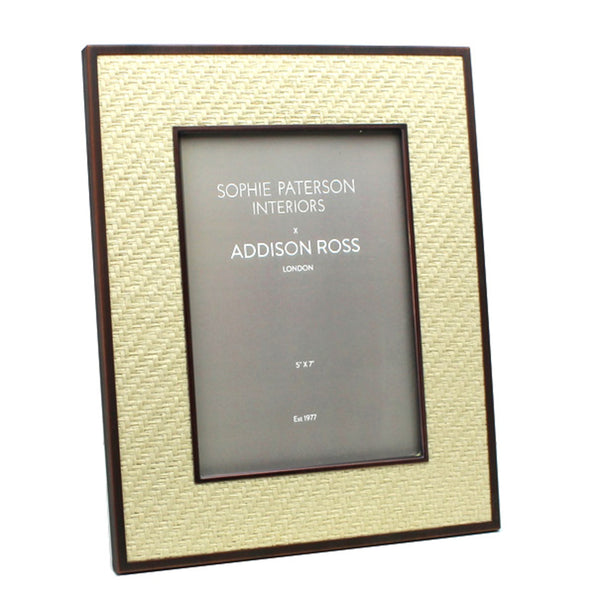 addison ross Alabaster Rattan Frame