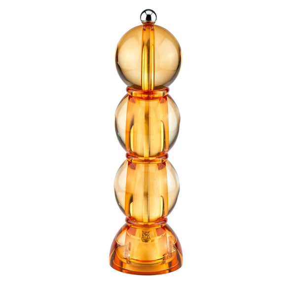addison ross Amber Icy Bobbin Salt or Pepper Mill