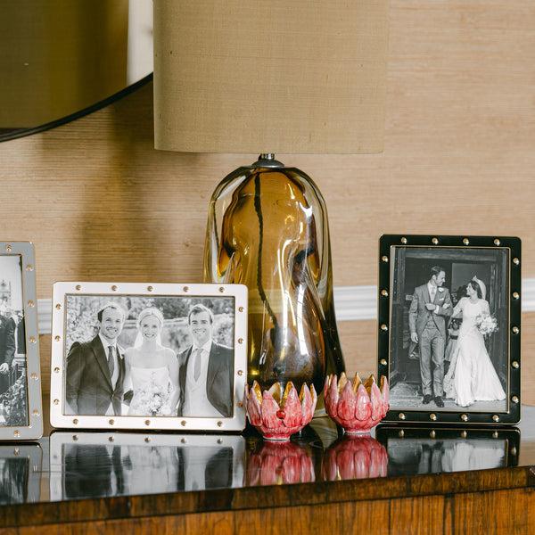 Addison Ross Black Enamel & Gold Locket Frame