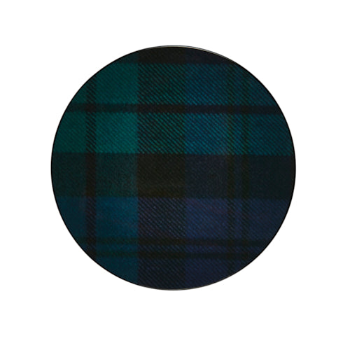 Addison Ross Black Watch Tartan Coasters- Set Of 4
