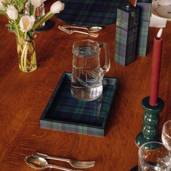 Addison Ross Black Watch Tartan Small Tray