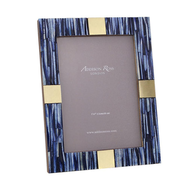 Addison Ross Blue Bone Photo Frame