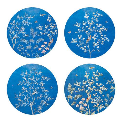 Addison Ross Blue Chinoiserie Placemats - Set Of 4